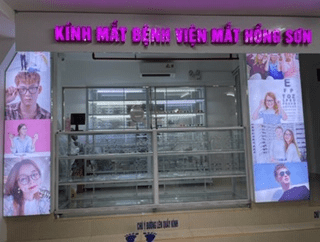 Quầy kính mắt